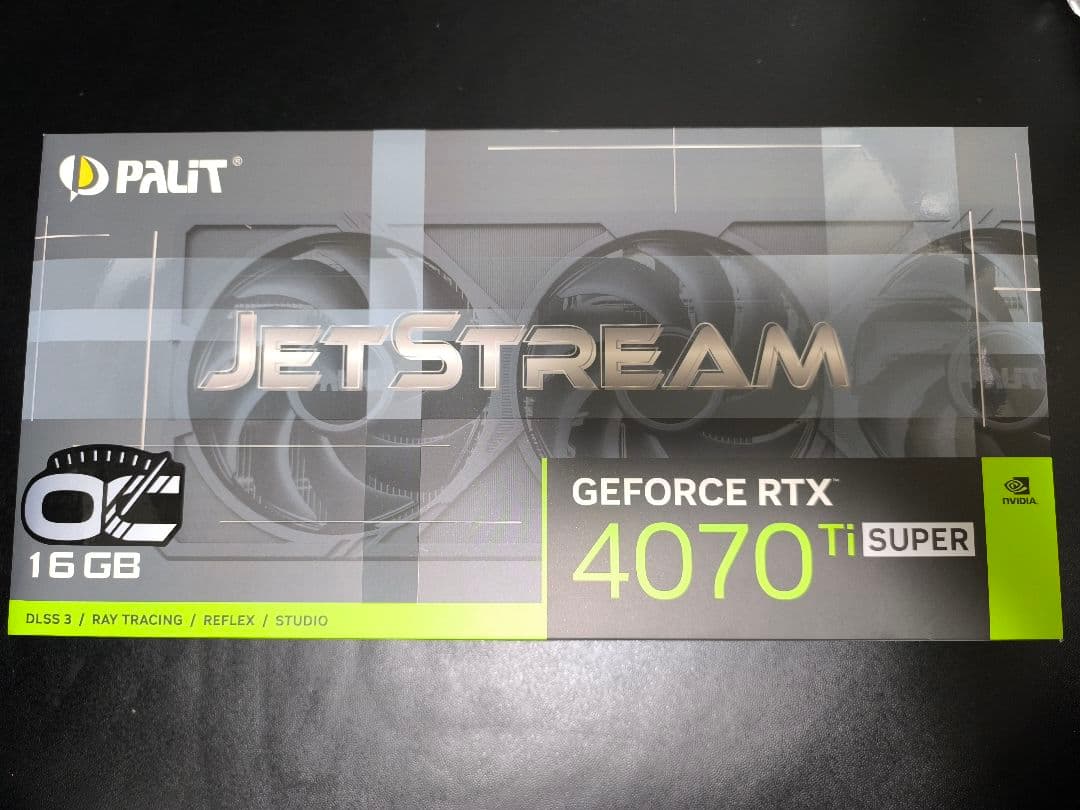 【中古】Palit GeForce RTX 4070 Ti Super 16GB