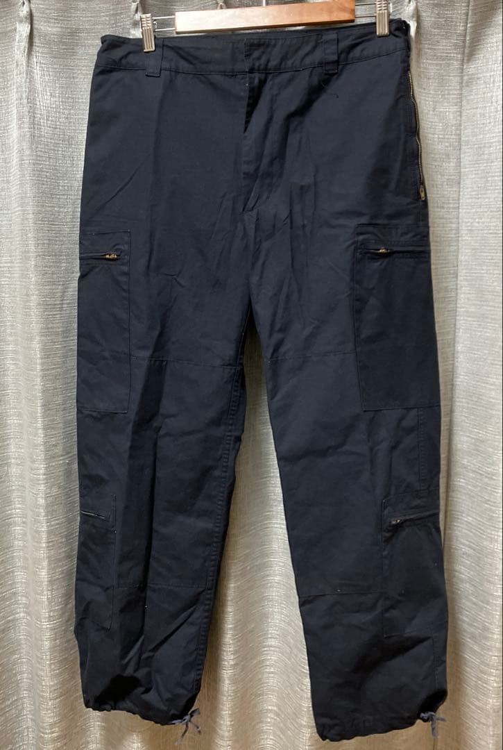 90s カナダ製 オールド シュプリーム SUPREME 紺 フライトパンツ