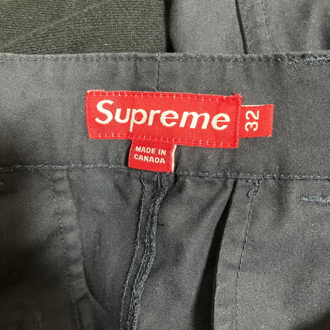90s カナダ製 オールド シュプリーム SUPREME 紺 フライトパンツ