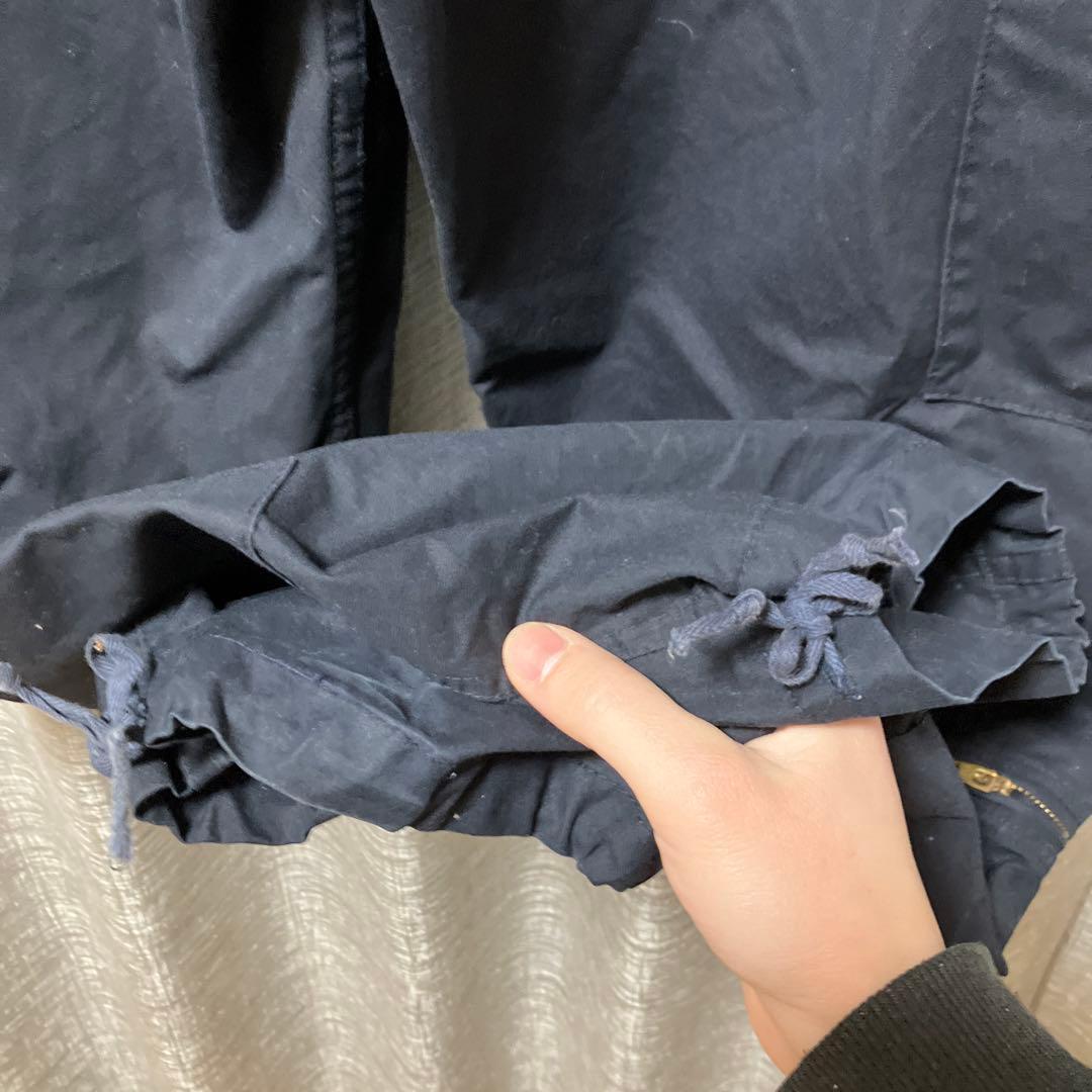 90s カナダ製 オールド シュプリーム SUPREME 紺 フライトパンツ