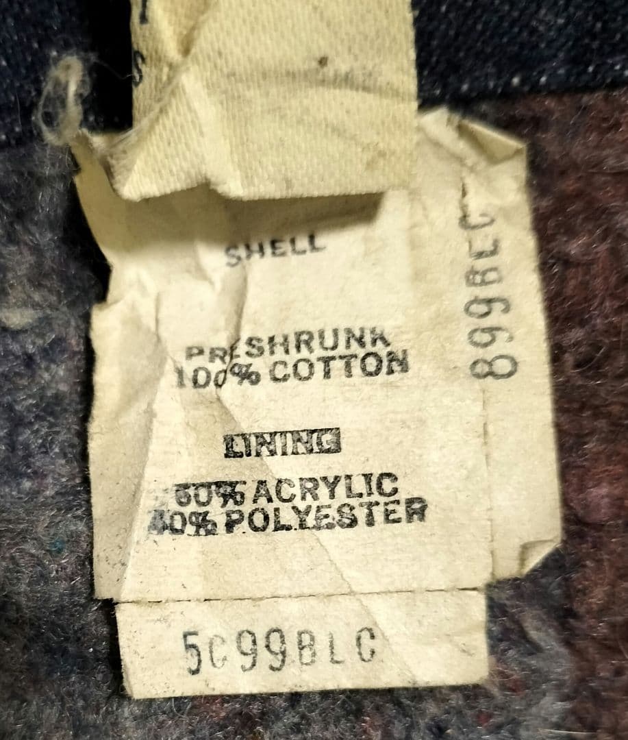 BLUE BELL カバーオール ビンテージＵＳＡ コーデュロイ襟 46