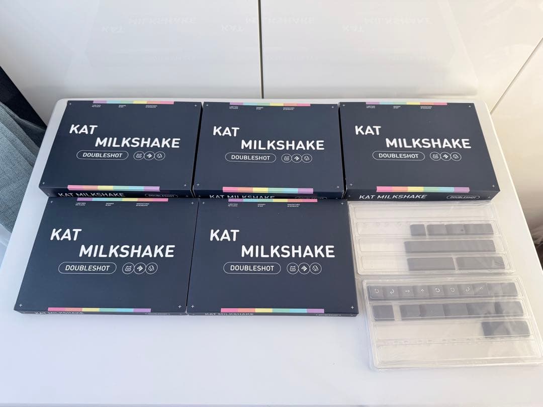 KAT Milkshake Keycaps Dark フルセット【未使用新品】