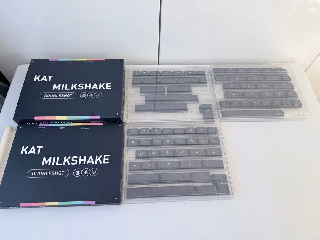 KAT Milkshake Keycaps Dark フルセット【未使用新品】