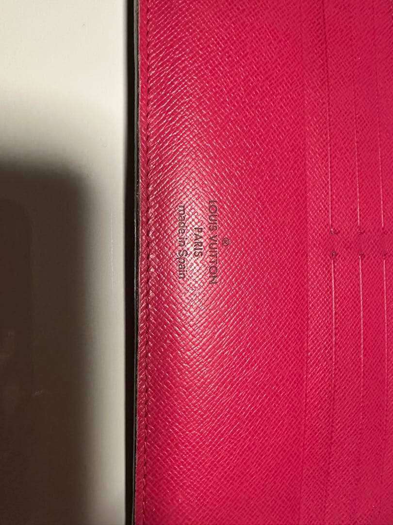 ルイヴィトン　モノグラム長財布（ピンク）