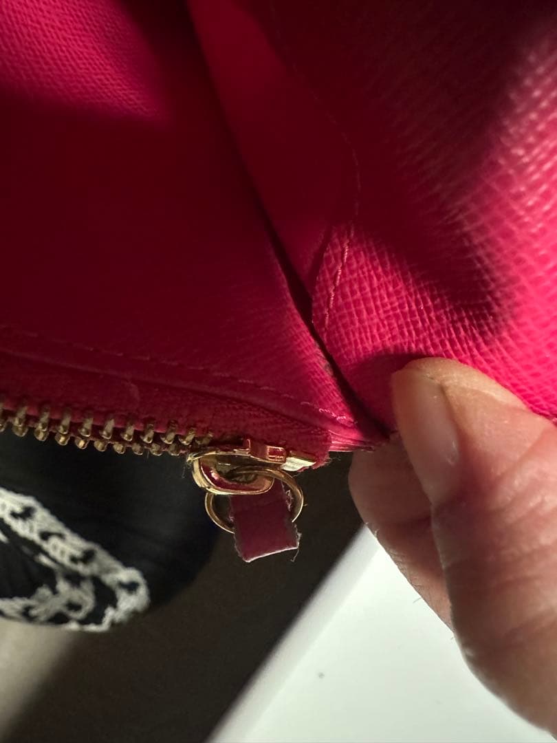 ルイヴィトン　モノグラム長財布（ピンク）