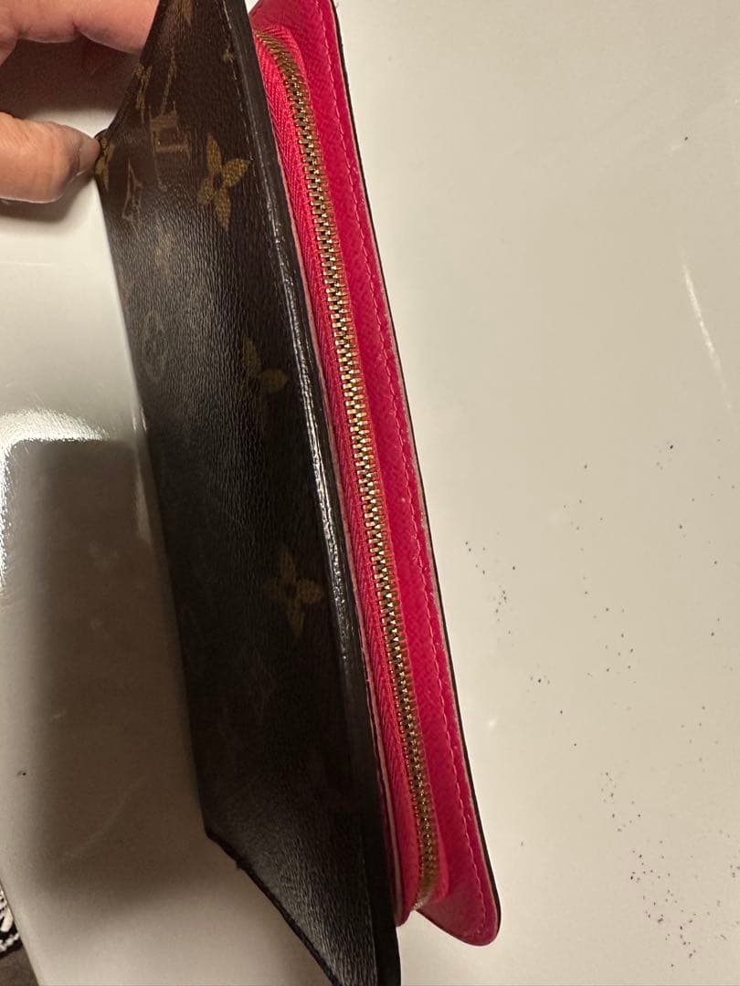 ルイヴィトン　モノグラム長財布（ピンク）