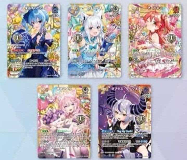 ホロカ 1st Anniversary Celebration カード5種セット