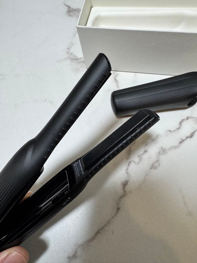 リファ フィンガーアイロン ST ブラック ヘアアイロン ReFa