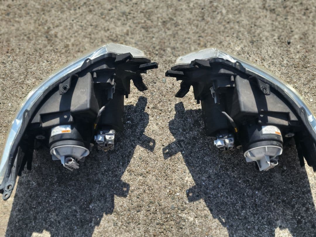 24日21時までMH23Sスティングレーヘッドライト左右キレイコーティング済み