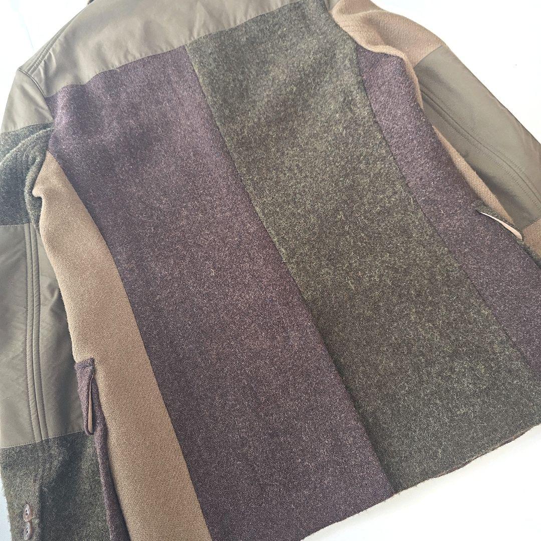 伊勢丹限定 ナイジェルケーボン マロリー クレイジー ハリスツイード ベンタイル