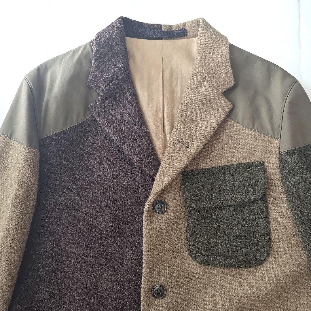 伊勢丹限定 ナイジェルケーボン マロリー クレイジー ハリスツイード ベンタイル