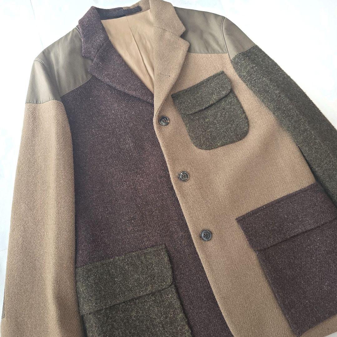 伊勢丹限定 ナイジェルケーボン マロリー クレイジー ハリスツイード ベンタイル