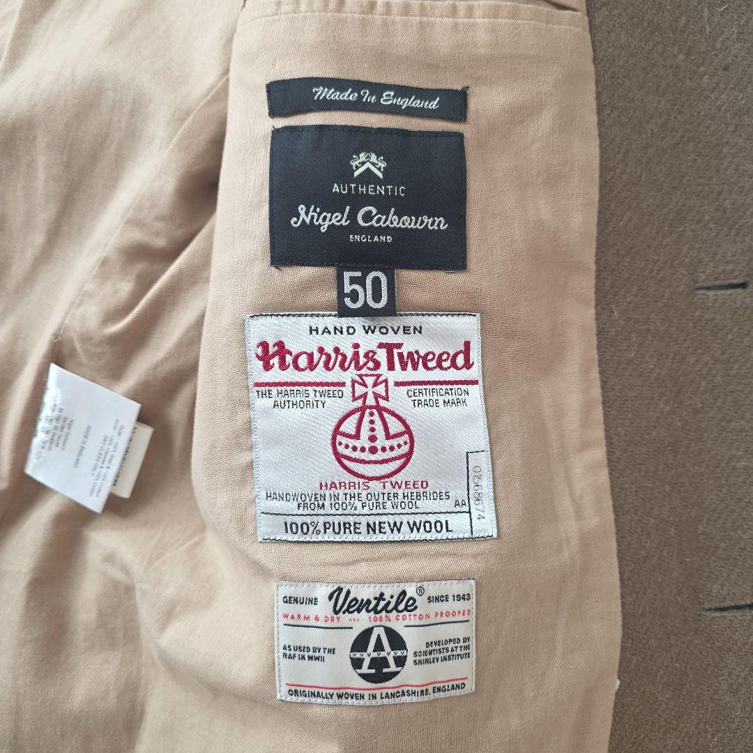 伊勢丹限定 ナイジェルケーボン マロリー クレイジー ハリスツイード ベンタイル