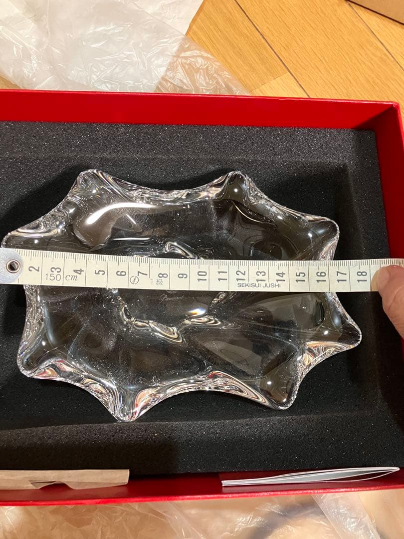 バカラ　灰皿　アクセサリートレイ　インテリア　小物入れ