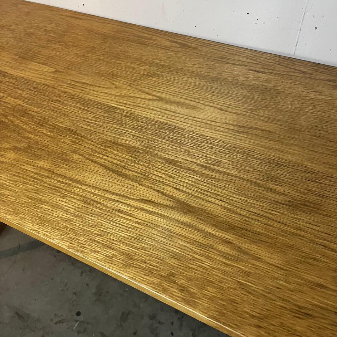 ku★無印 システムデスク・オーク材天板・幅１２０ｃｍ