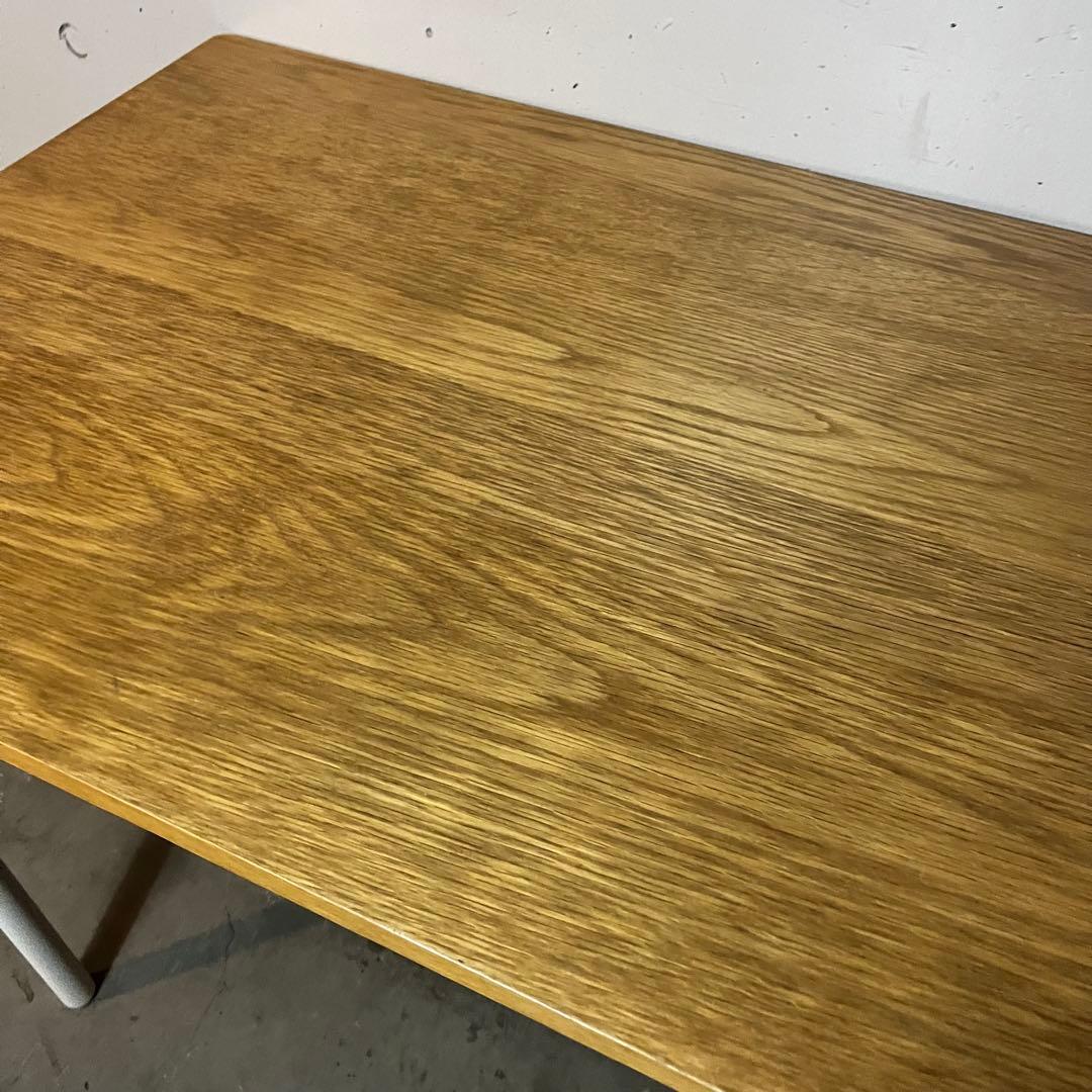 ku★無印 システムデスク・オーク材天板・幅１２０ｃｍ