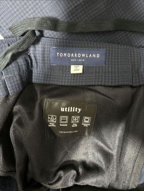 【タグ付き新品】 TOMORROWLAND イージースラックス テーパードパンツ