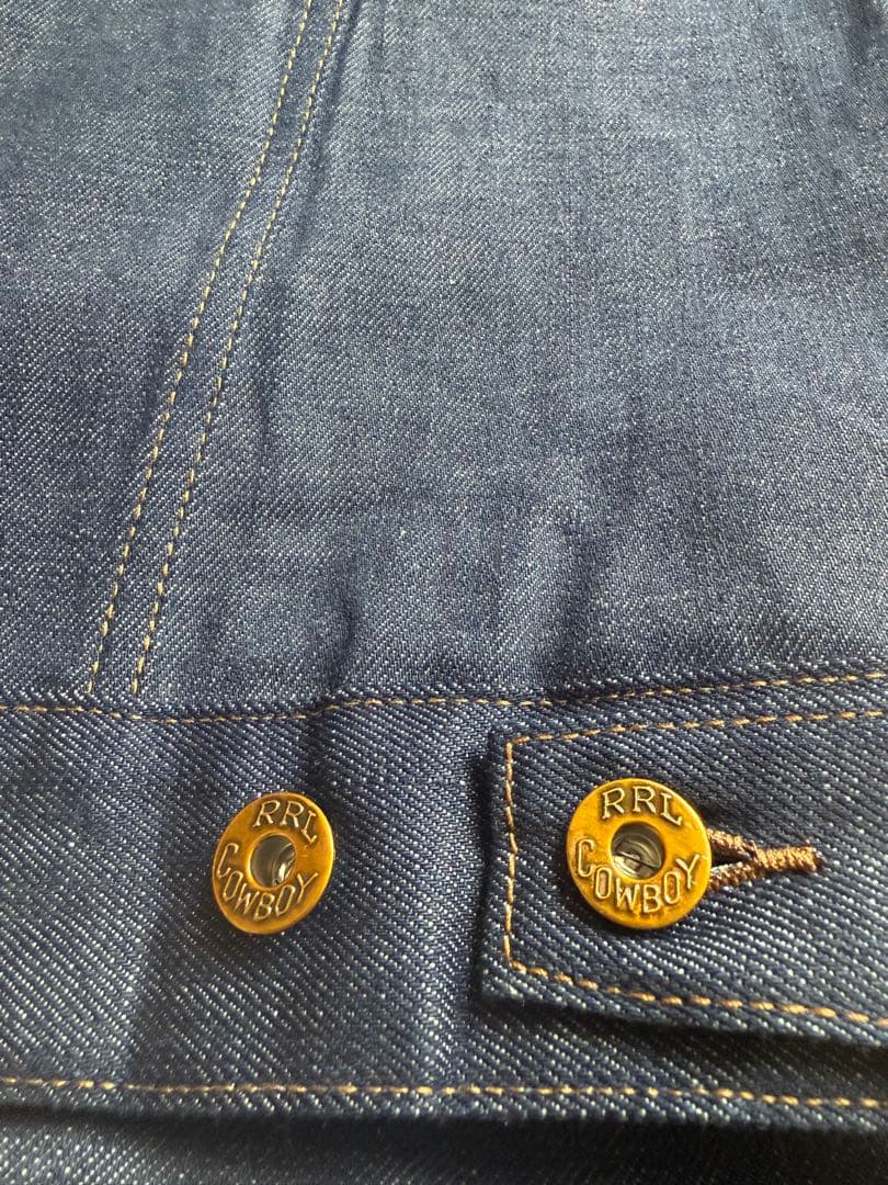 RRL リジッド　デニムジャケット　LEE 101タイプ　セルビッチ