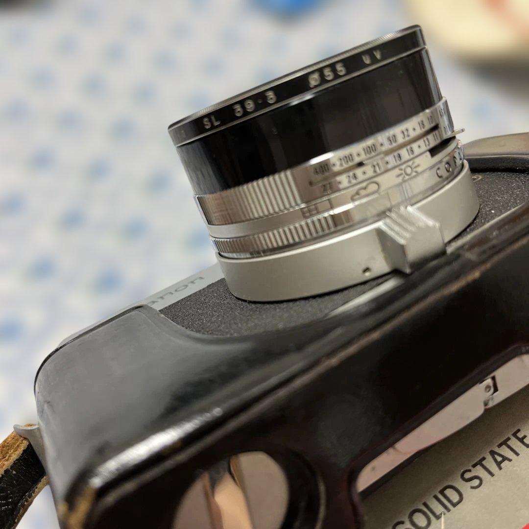 Canon CANONET カメラと三脚とストロボのセット