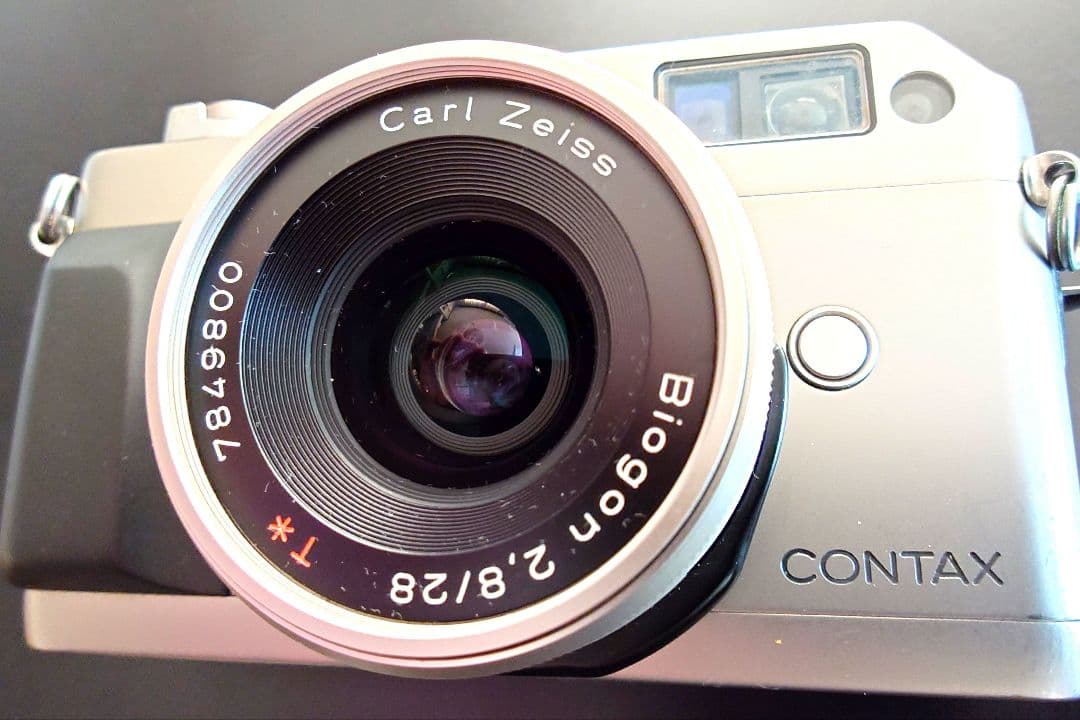 CONTAX G1、レンズ3本、フラッシュライトのセット