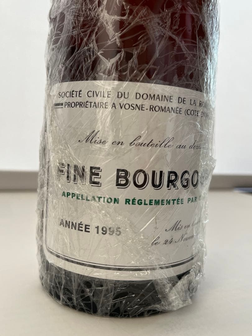 ブランデーDRC FINE BOURGOGNE 1995年 750ml