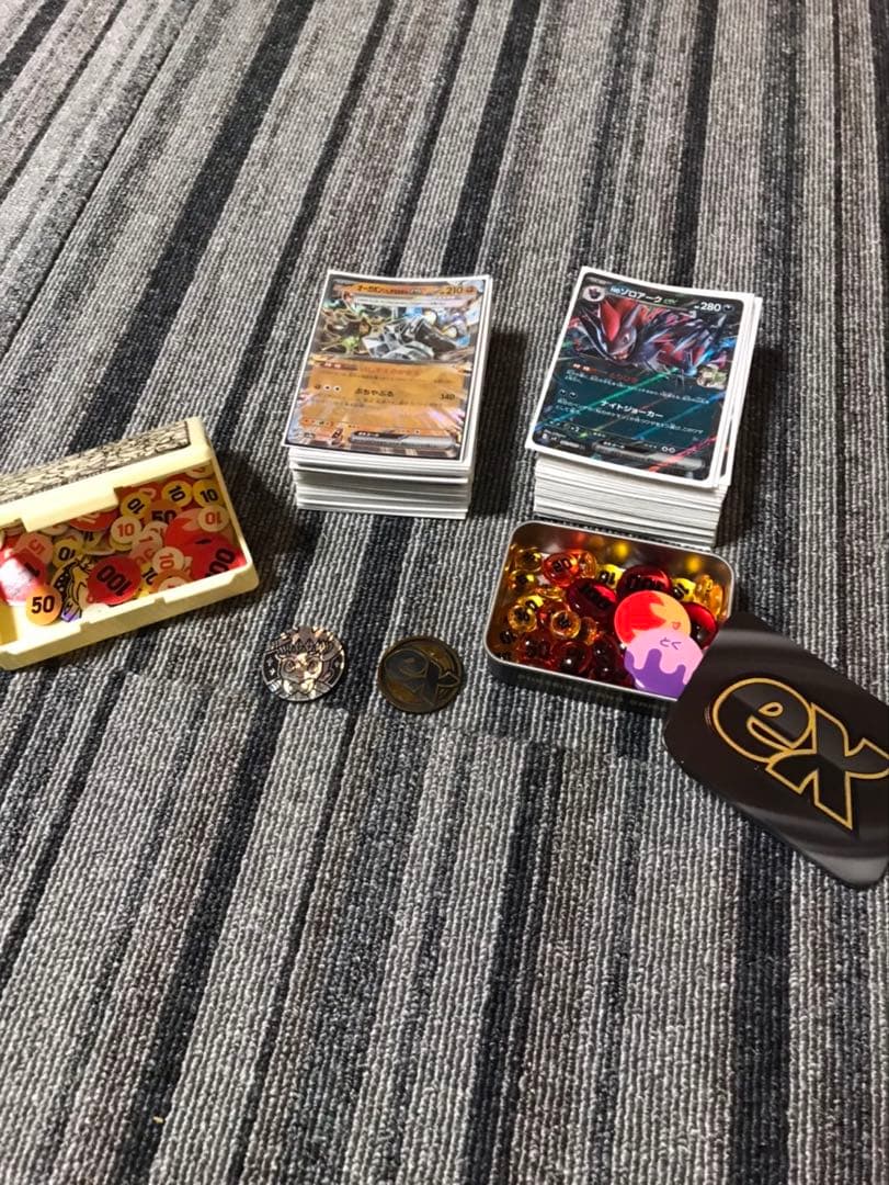 ポケカ引退品　デッキ4つ　レアカードまとめ