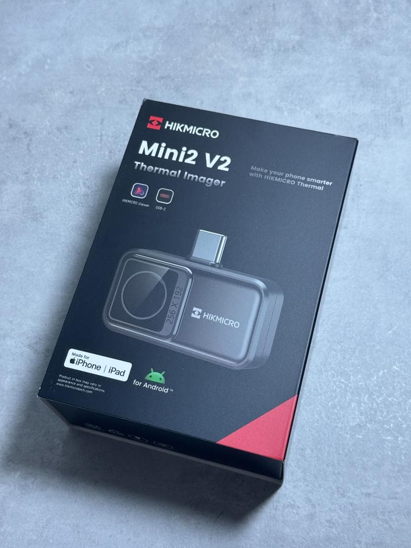 HIKMICRO Mini2 V2 サーモグラフィー サーマルカメラ USB-C