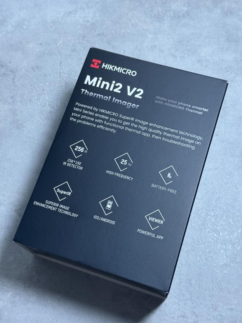 HIKMICRO Mini2 V2 サーモグラフィー サーマルカメラ USB-C