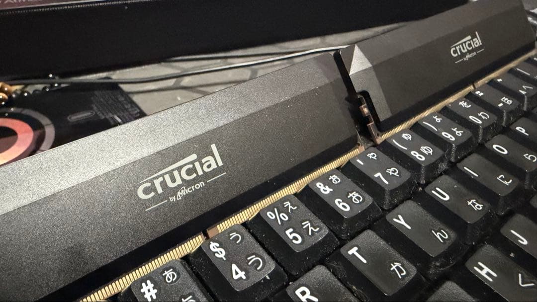 Crucial DDR5 6400MHz 32GB メモリー(16x2)cl38