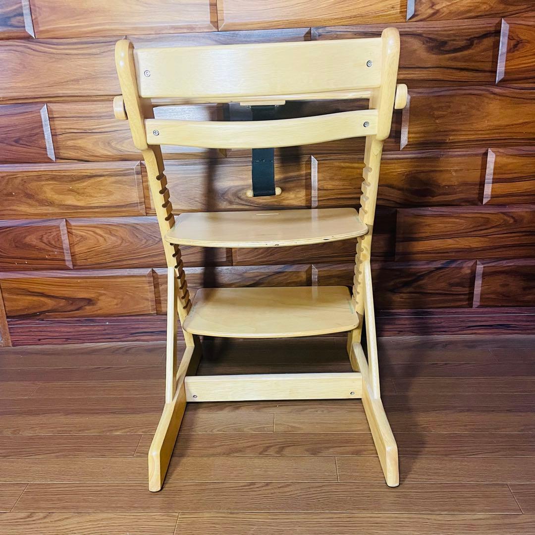 超美品 大和屋 ヤマトヤ すくすく スリムフィット チェア テーブル ガード付