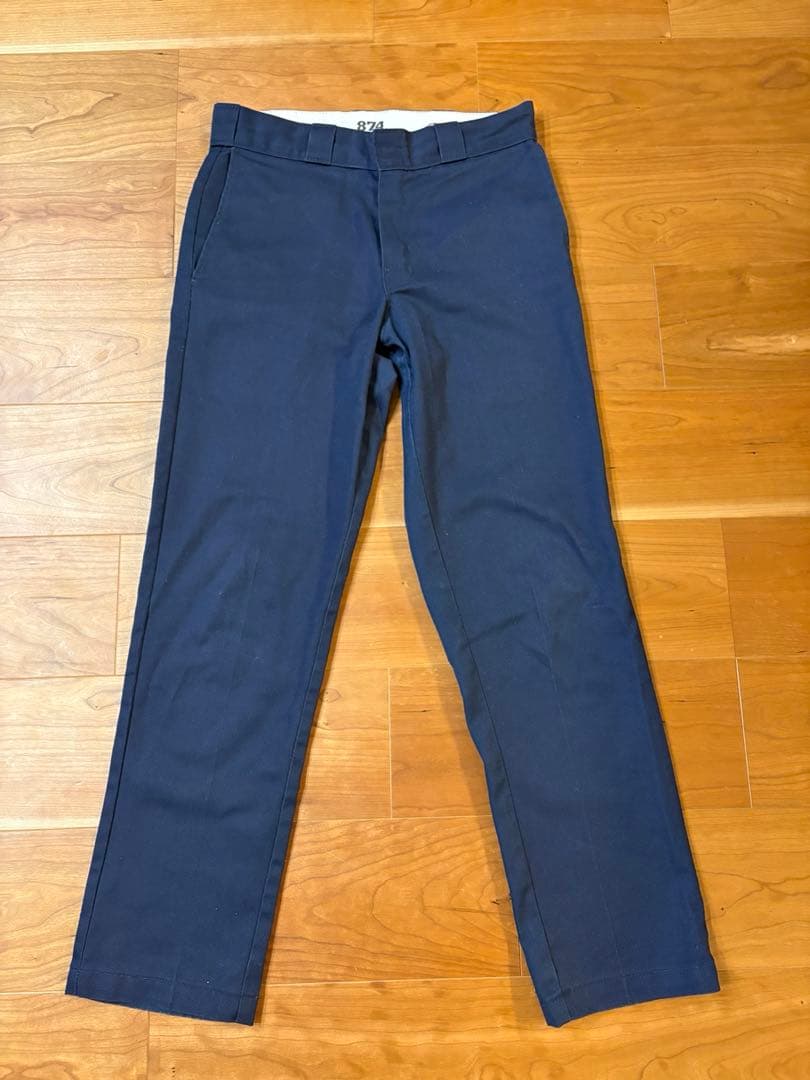 CHALLENGER×Dickies 874ワークパンツ ネイビー　30x30