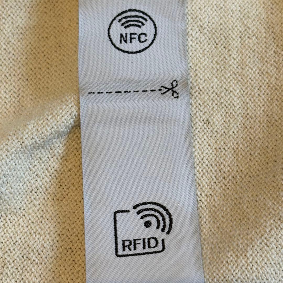 bibi 新品 STONE ニット5100062白L