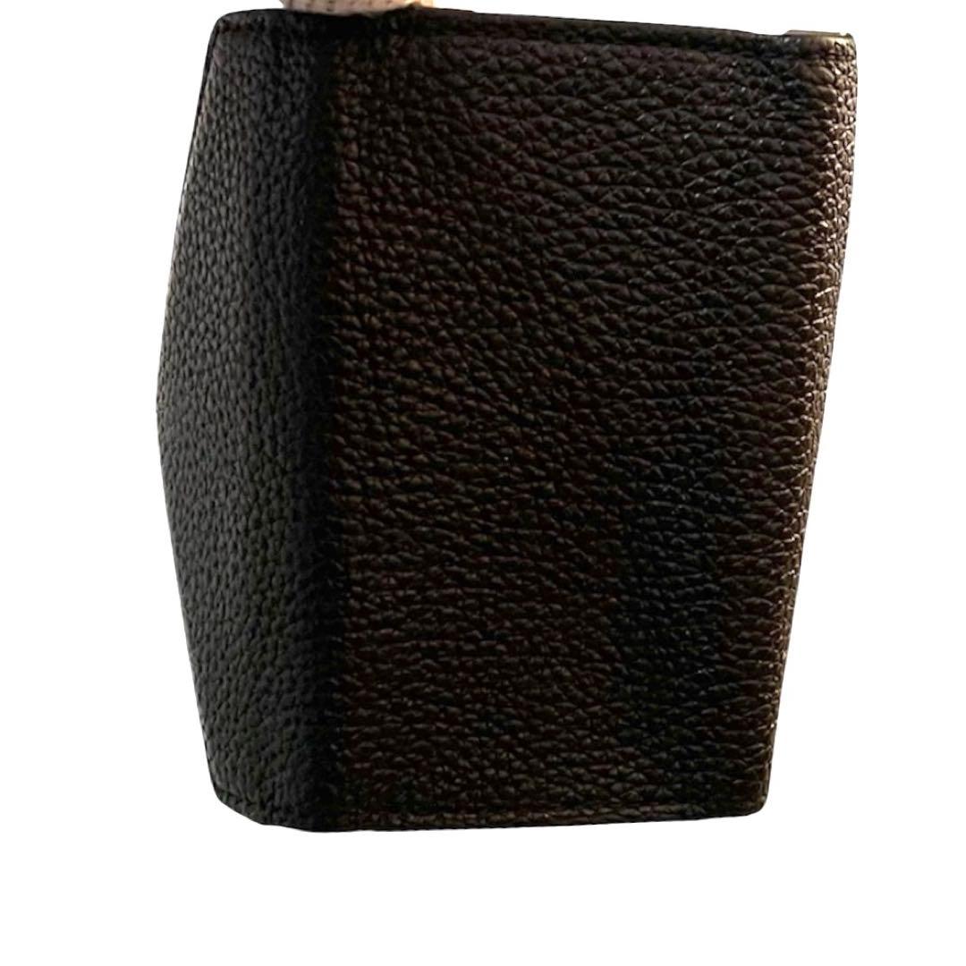 ボナベンチュラ　4連　キーケース　ゴールド金具　キーリング　シボ革