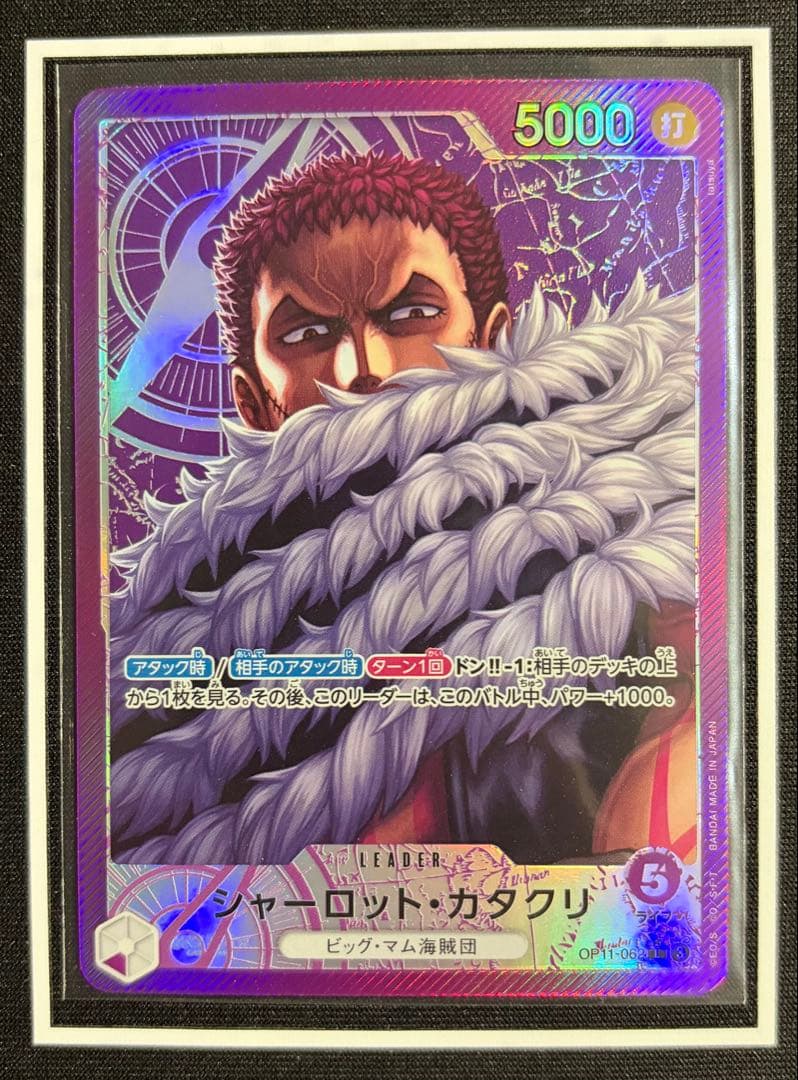 ワンピースカード　神速の拳　リーダーパラレル　ゴッドパック