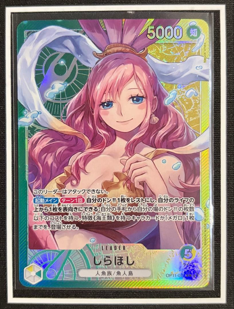 ワンピースカード　神速の拳　リーダーパラレル　ゴッドパック