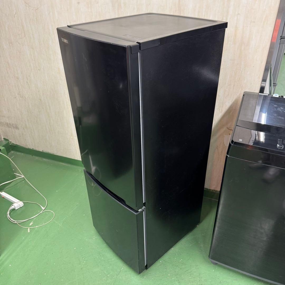 149 冷蔵庫　洗濯機　小型　一人暮らし　ブラックカラーセット　極美品　大人気