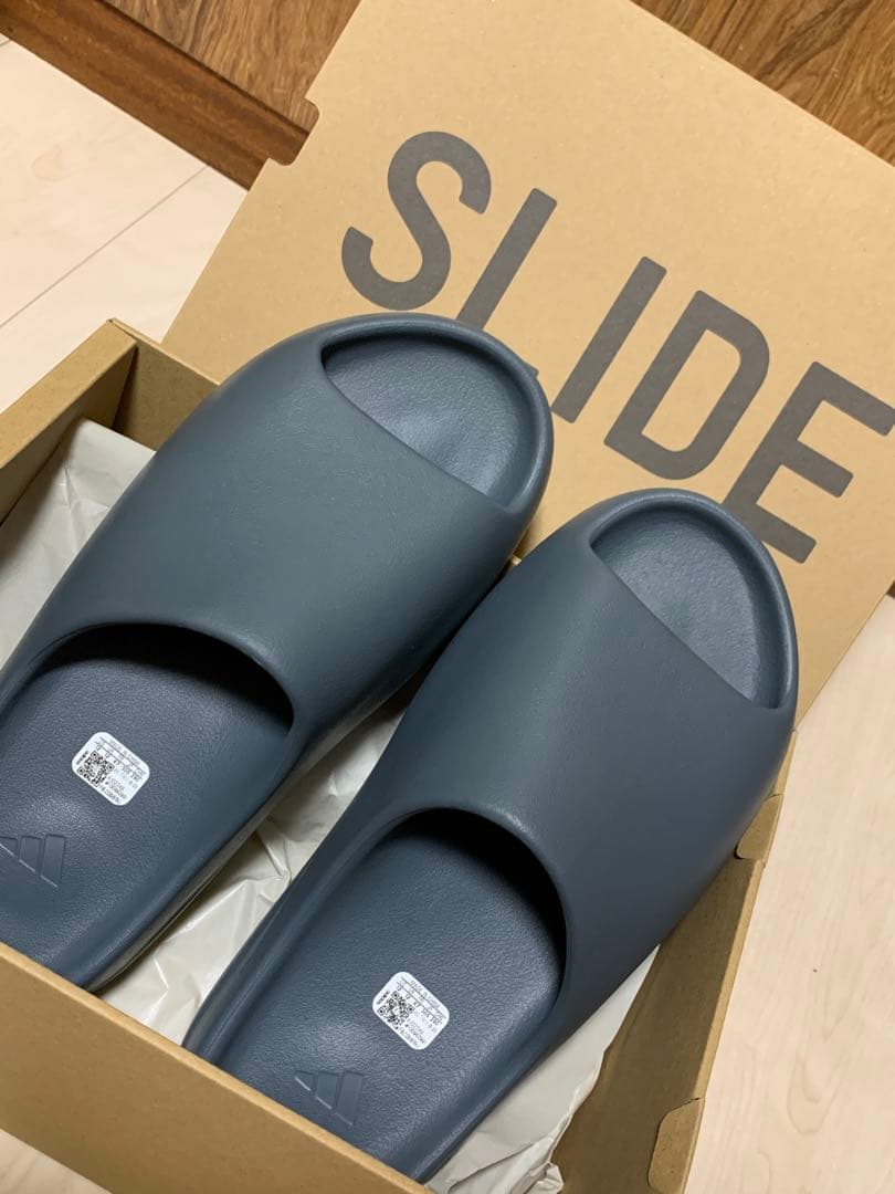 靴 adidas YEEZY Slide Slate Marine 30.5cm