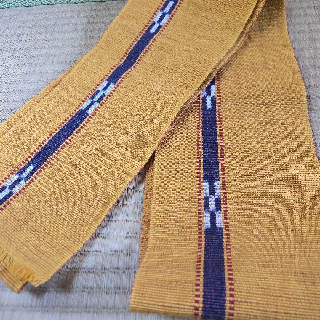 琉球　ミンサー　半幅帯