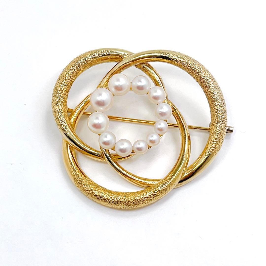 田崎真珠　TASAKI タサキ アコヤパール　ブローチ　コサージュ