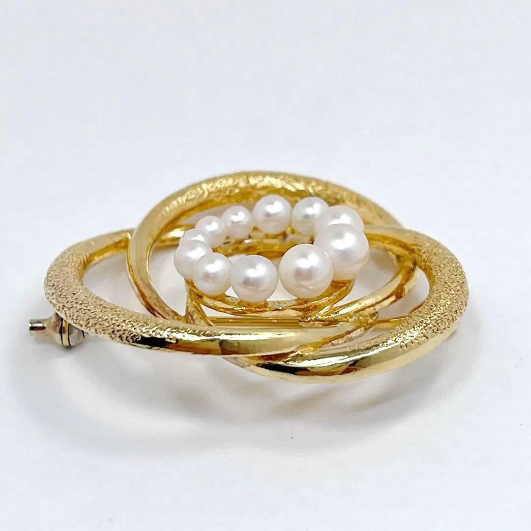 田崎真珠　TASAKI タサキ アコヤパール　ブローチ　コサージュ