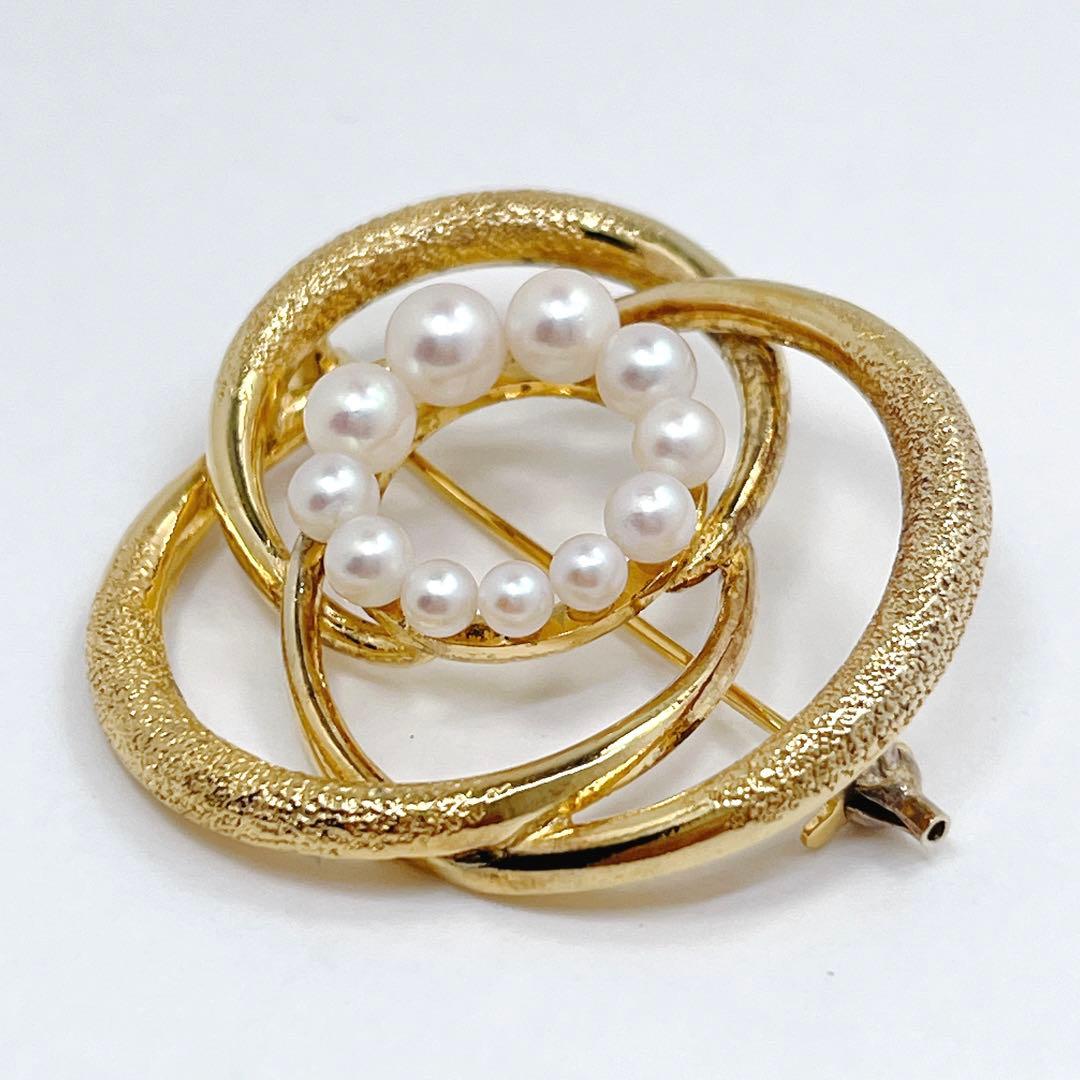 田崎真珠　TASAKI タサキ アコヤパール　ブローチ　コサージュ