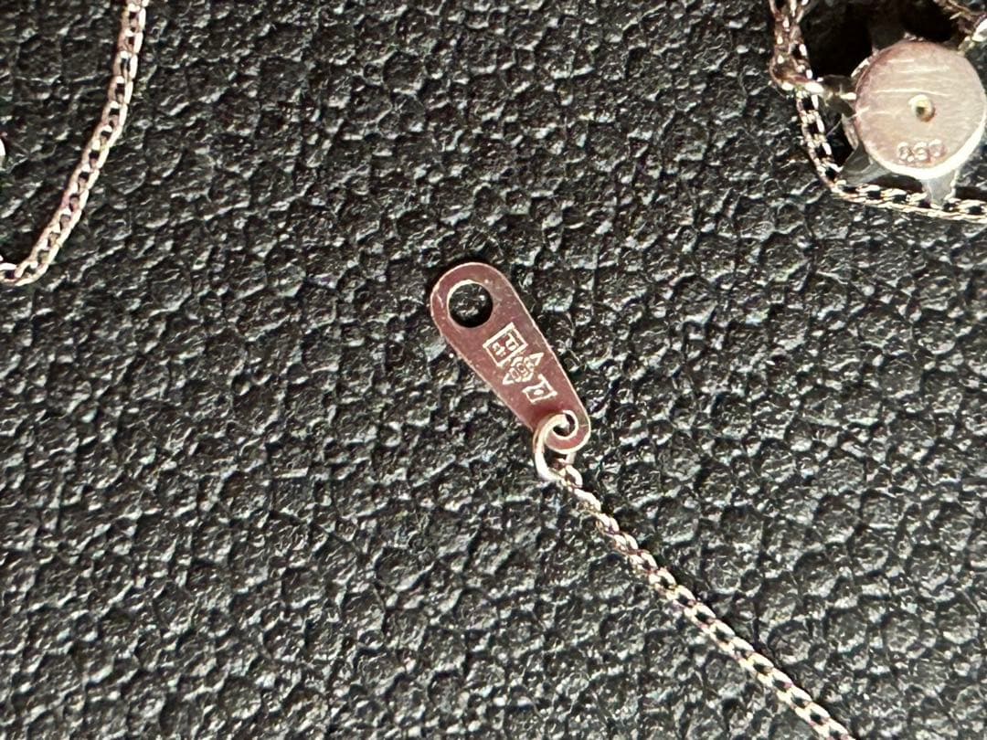 一粒ダイヤネックレス　造幣局刻印プラチナ850チェーン　0.3カラットダイヤ