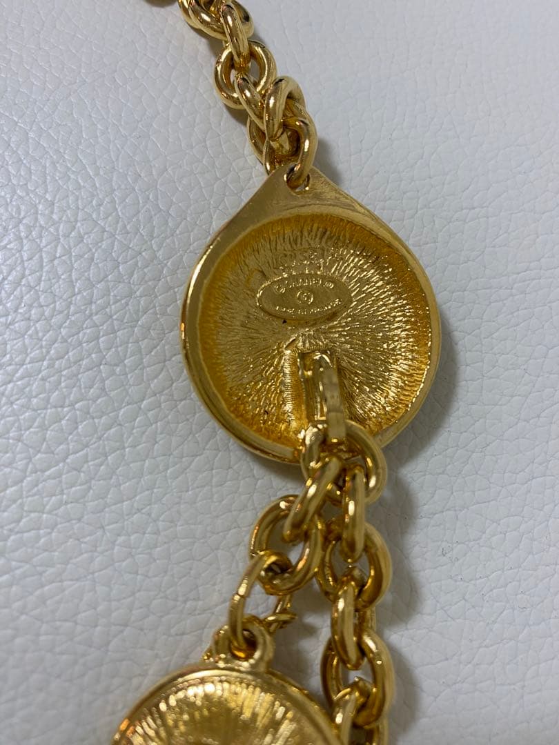 CHANEL シャネル　ココマーク チェーンベルト ゴールド