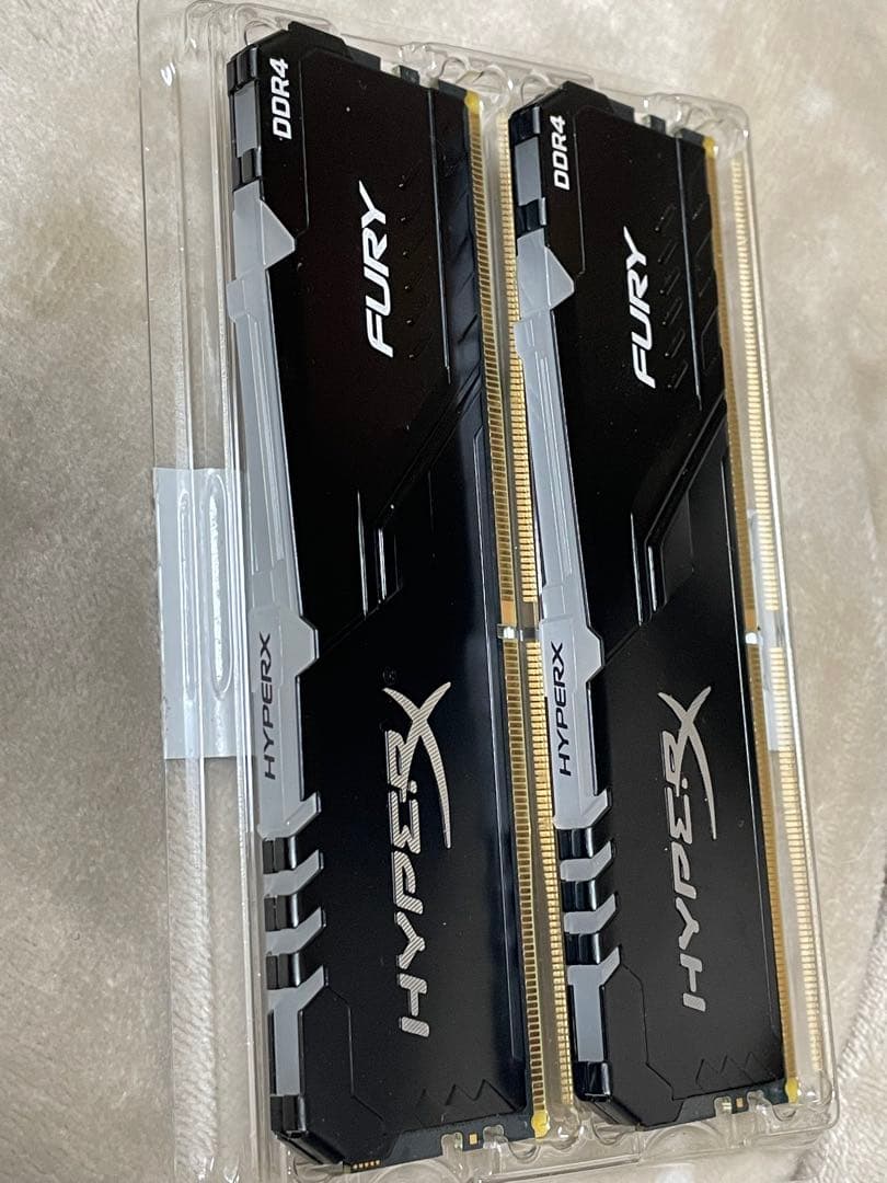 キングストン FURY RGB 16GB （8GB×２枚）DDR4