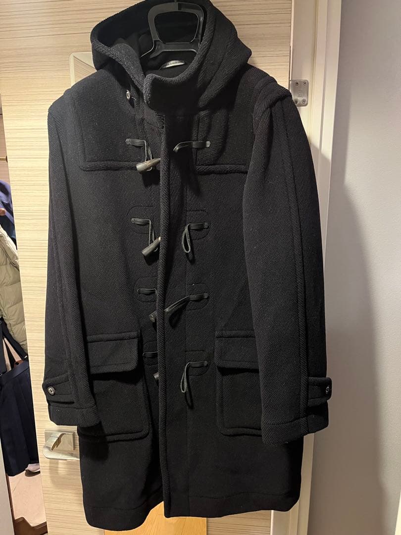 インバーティア　ダッフルコート　ネイビー　38