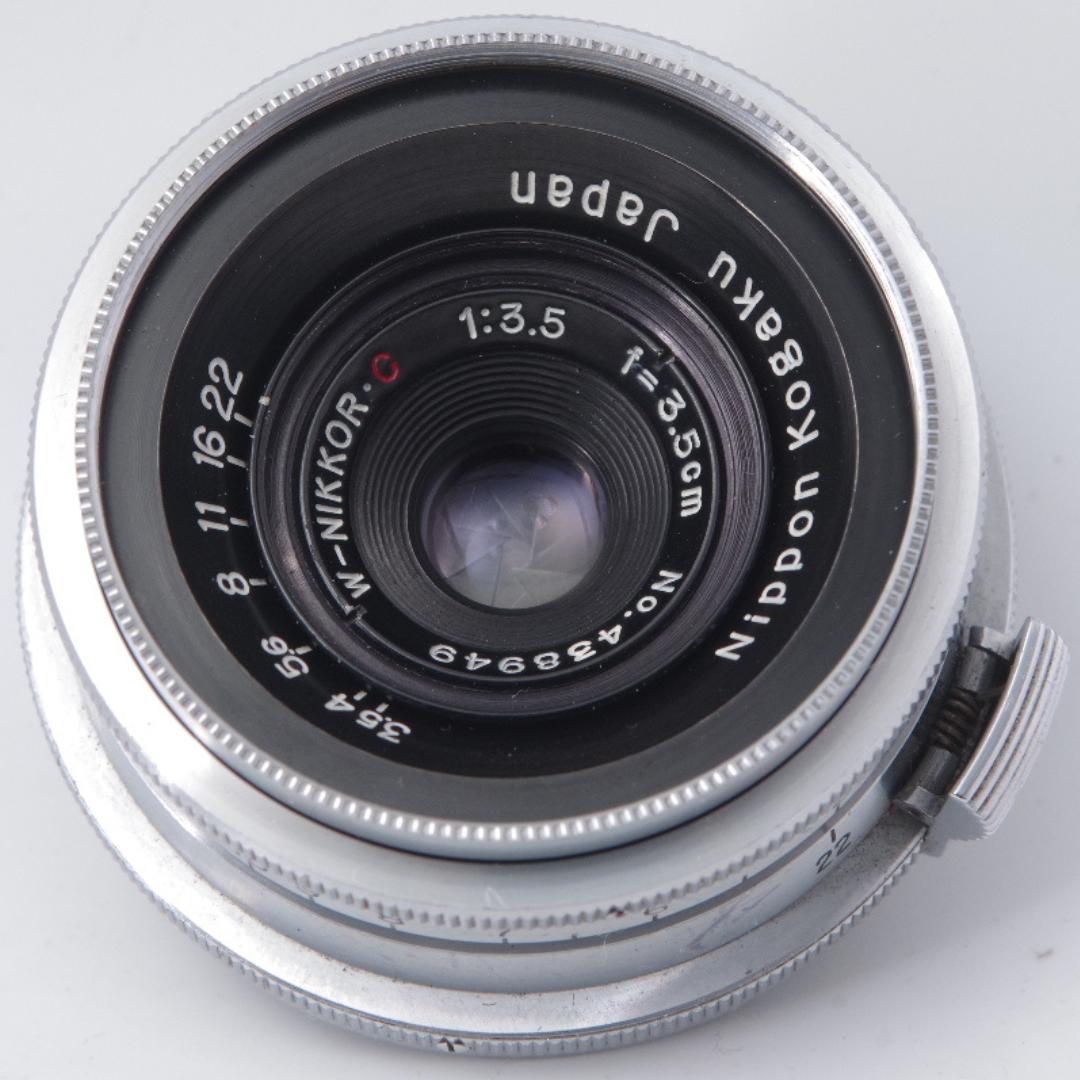 Nikon W-NIKKOR C 3.5cm F3.5 Sマウント