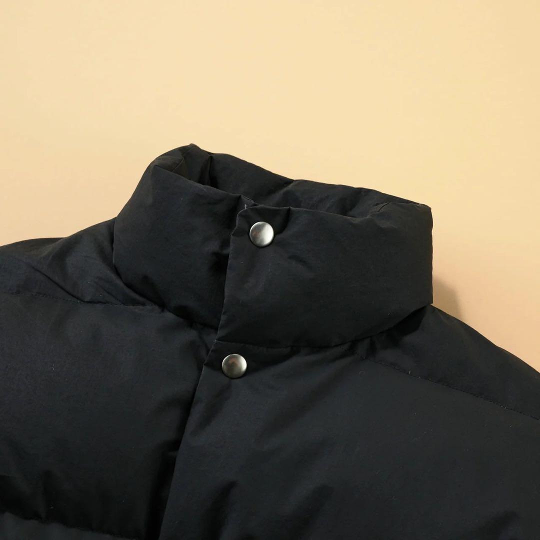 comoli 24AW コットンナイロンダウンジャケット　ブラック　サイズ3