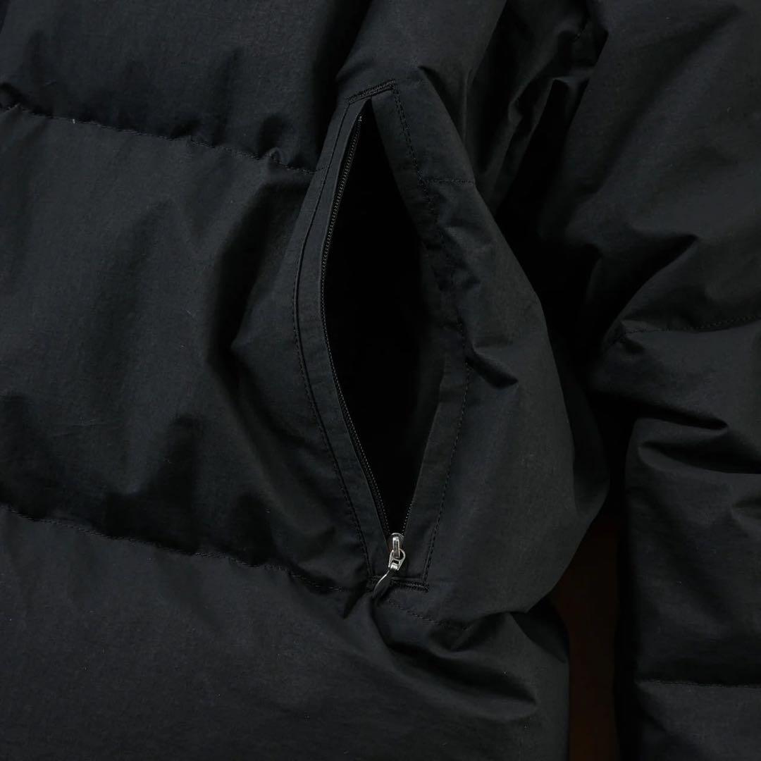 comoli 24AW コットンナイロンダウンジャケット　ブラック　サイズ3