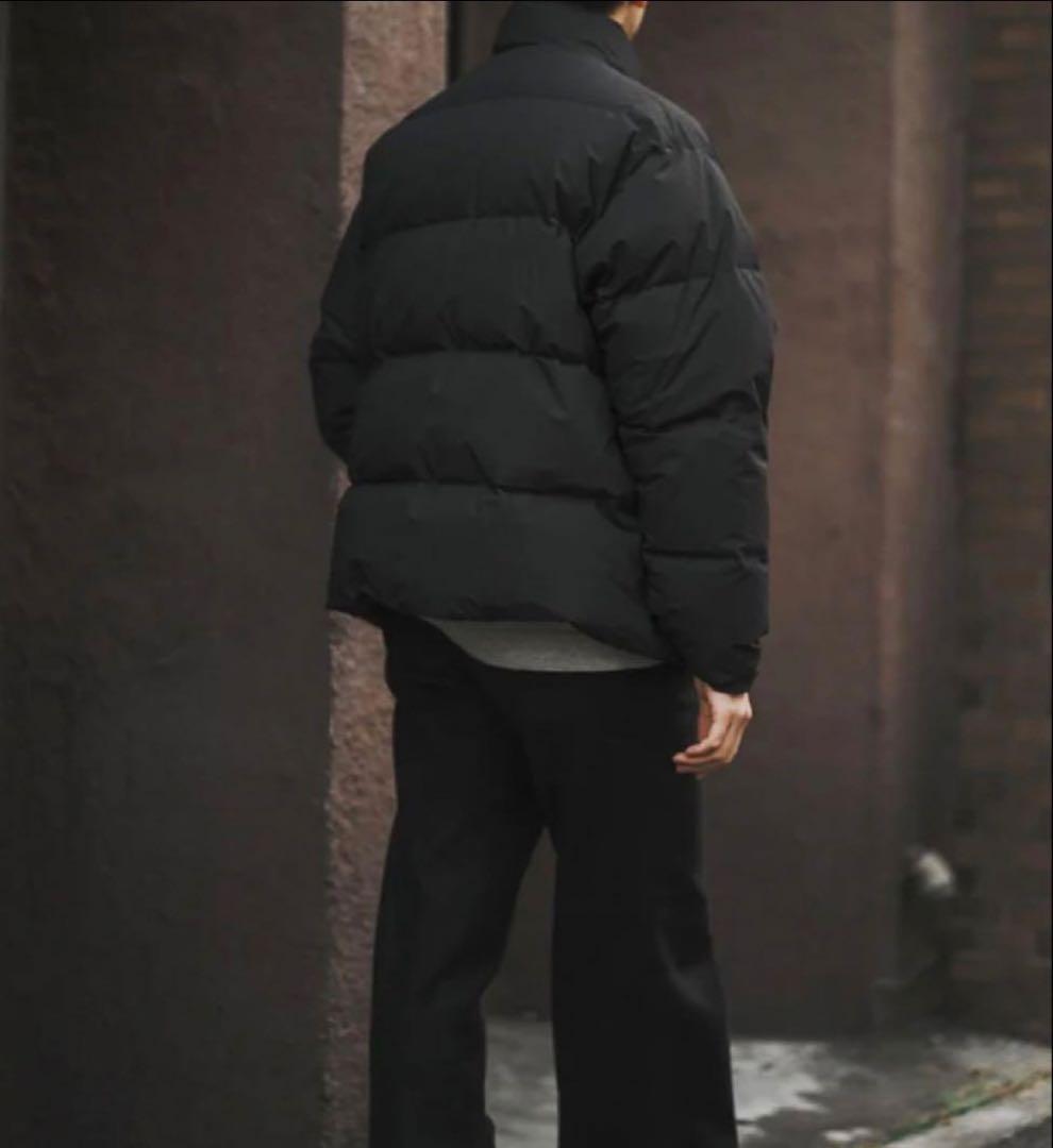 comoli 24AW コットンナイロンダウンジャケット　ブラック　サイズ3
