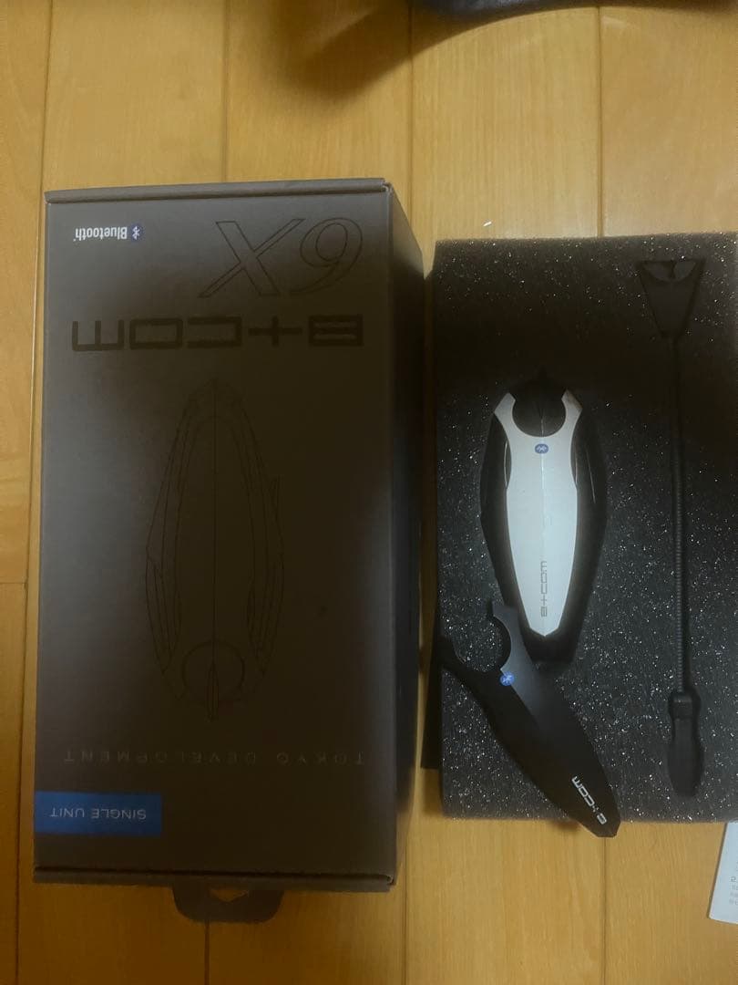 B+COM 6X Bluetooth ヘッドセット バッテリー交換必須